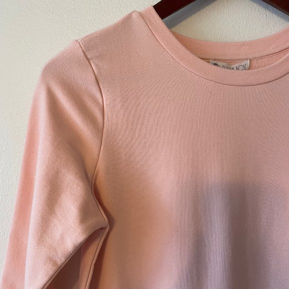 🔥 Eliane Rose | Pink Long-Sleeved Sweatshirt Shift Dress XS NWT - Picture 2 of 10